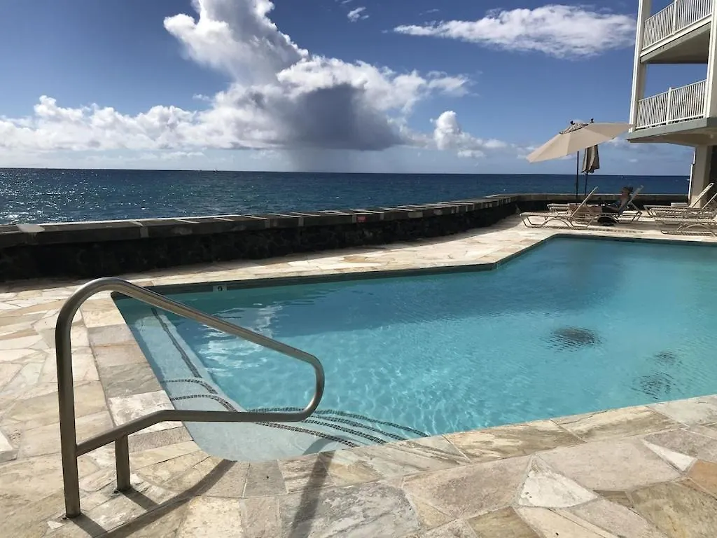 Amazing Lagoon & Garden Front Condo With Stunning Ocean Views -Hale Kona Kai 209 By Casago Kona Каилуа-Кона Дом отдыха